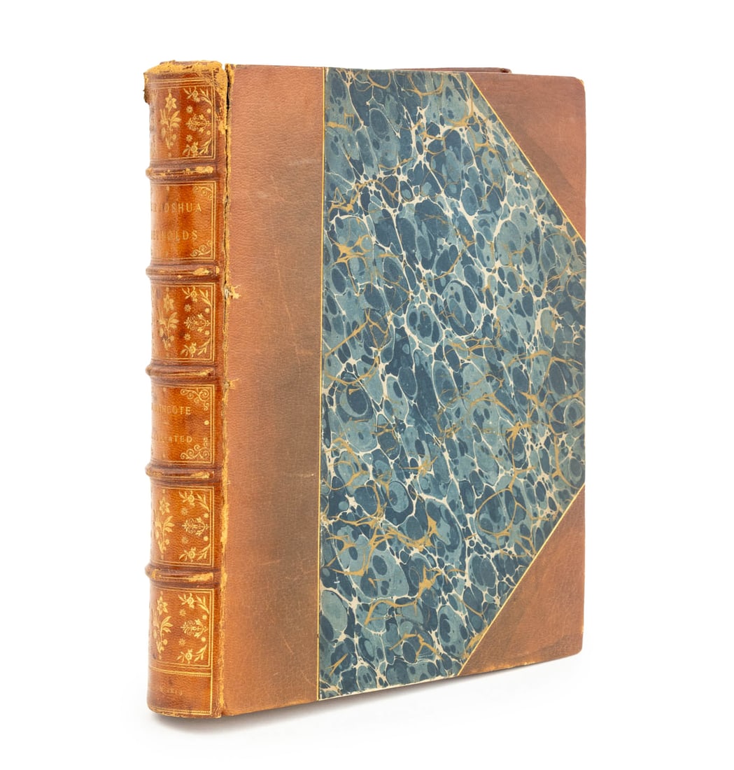 James Northcote "Memoirs of Sir Joshua Reynolds": Northcote, James, "Memoirs of Sir Joshua Reynolds", London: Henry Colburn, 1813. 11.25" L x 9.5" W x 2" D. Provenance: From a 955 Fifth Avenue Apartment. Keywords: Antiquarian Books, History, Memoir,