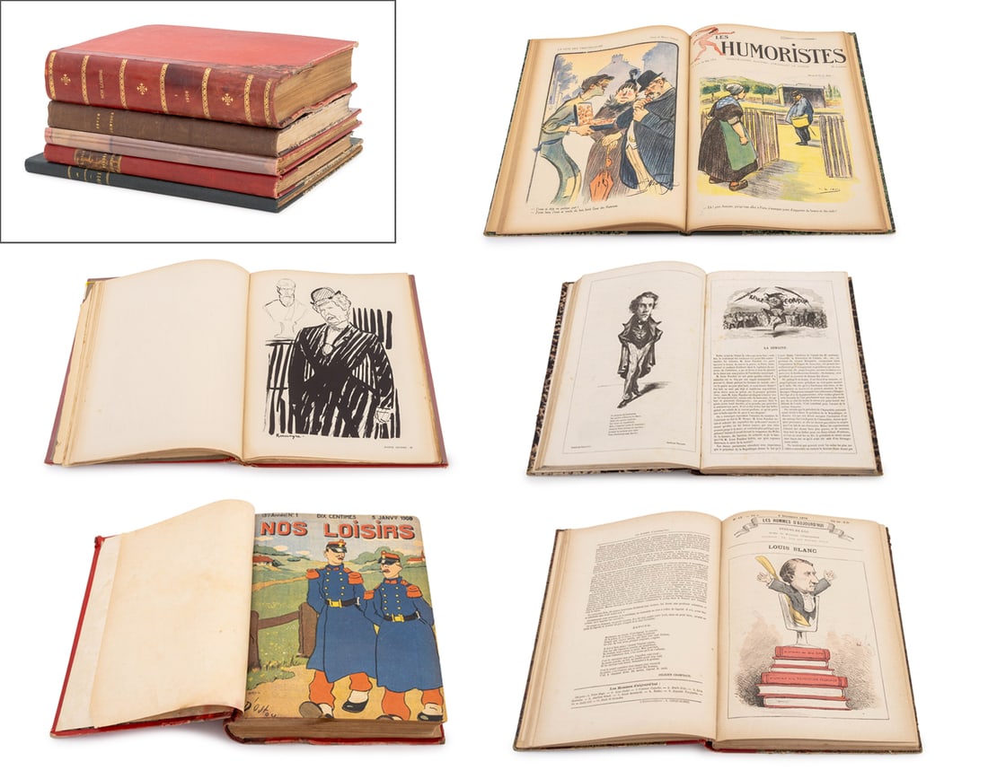 Bound Volumes of French Magazines, 5 (1 of 16)