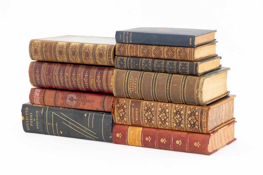 Collection of Poetry Books, 10 - 2