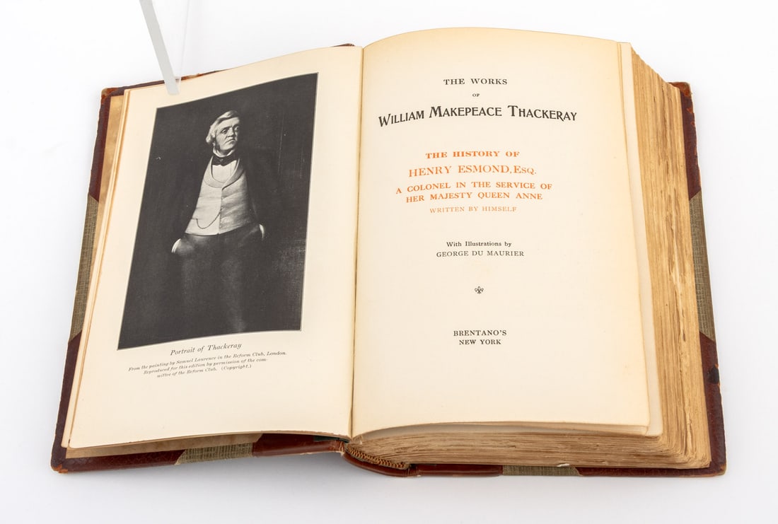 William Thackeray Books, 2 - 4