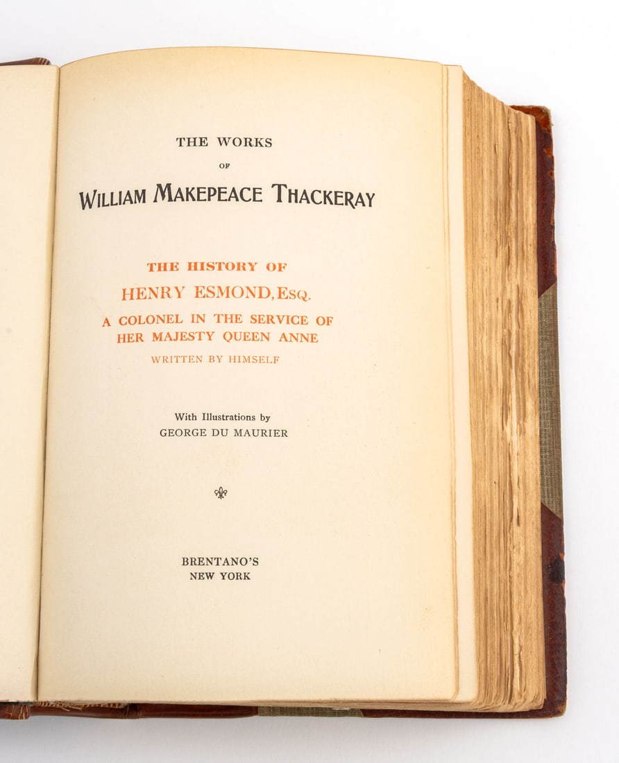 William Thackeray Books, 2 - 5