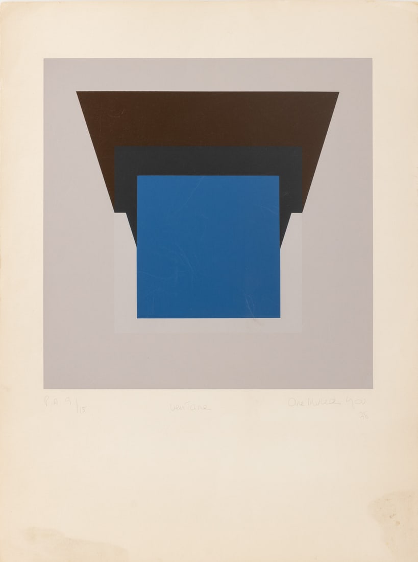 Ana Mercedes Hoyos "Ventana" Screenprint, 1978 (1 of 7)