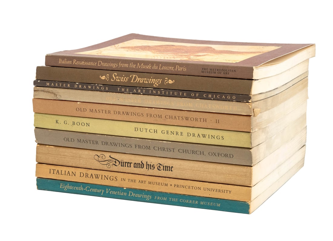 Exhibition Catalogs on Drawings, 10 (1 of 12)