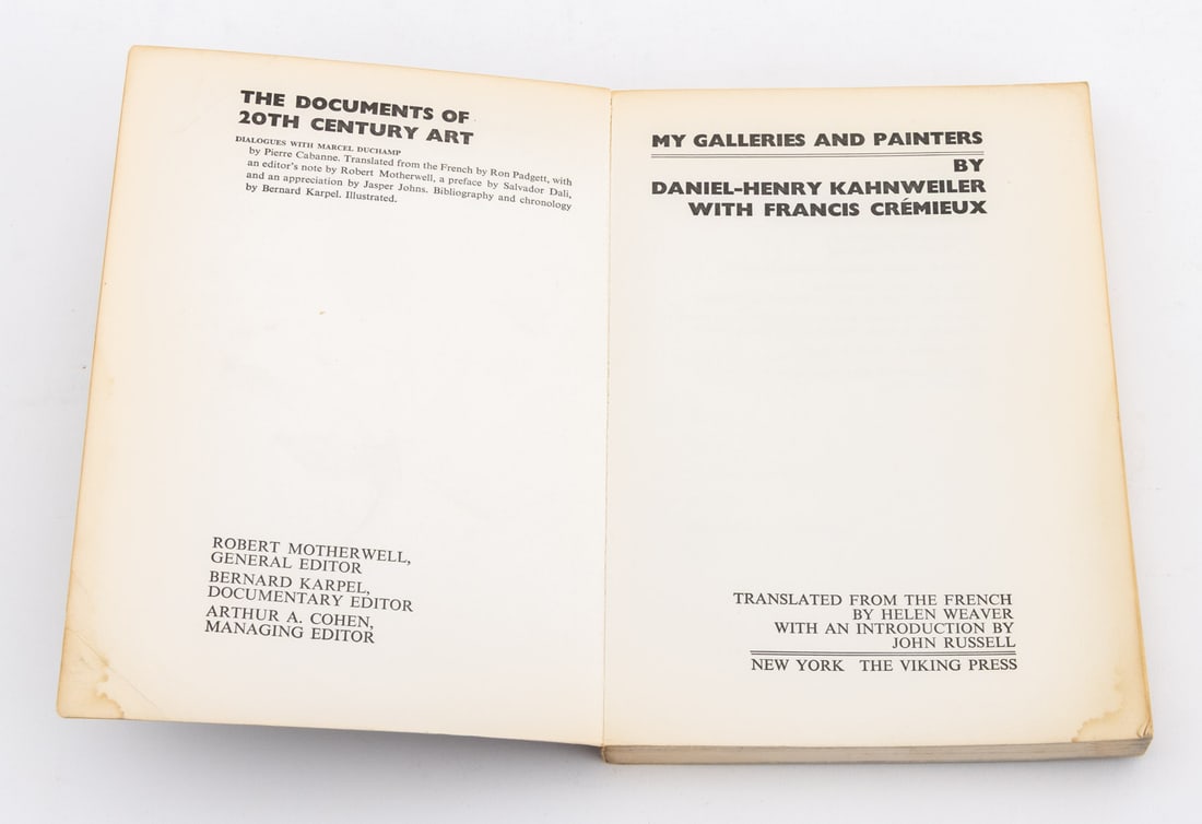 Books and Memoirs on the Art Industry, 10 - 12