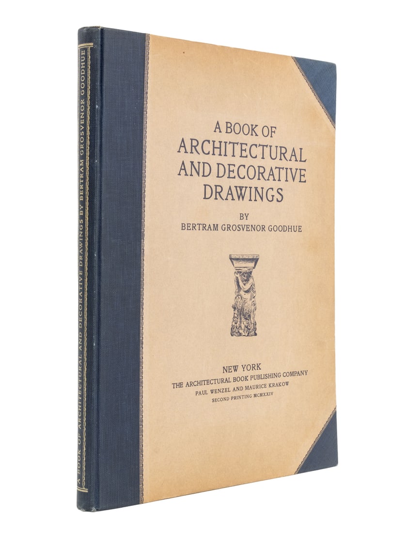Bertram Goodhue "A Book of Architectural...", 1924 (1 of 11)