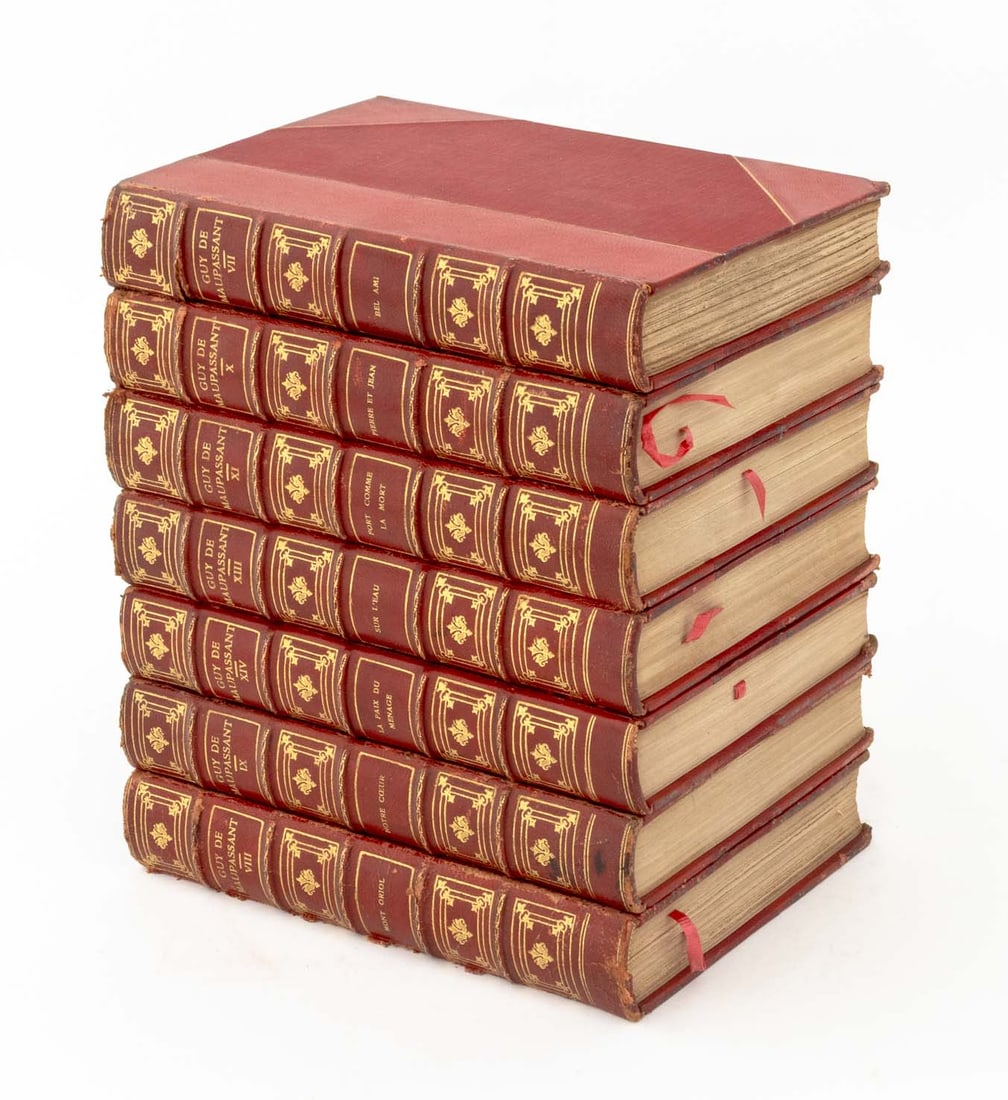 Guy de Maupassant Books, 7 (1 of 5)