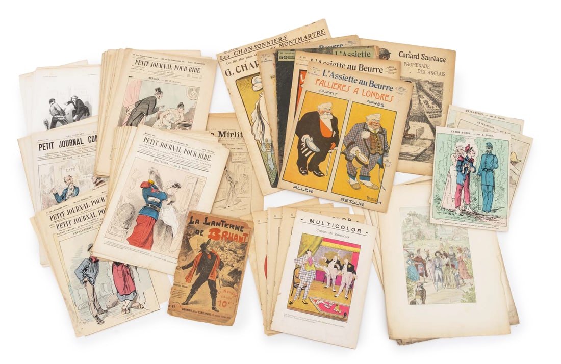 Portfolio of French Magazines and Illustrations (1 of 15)