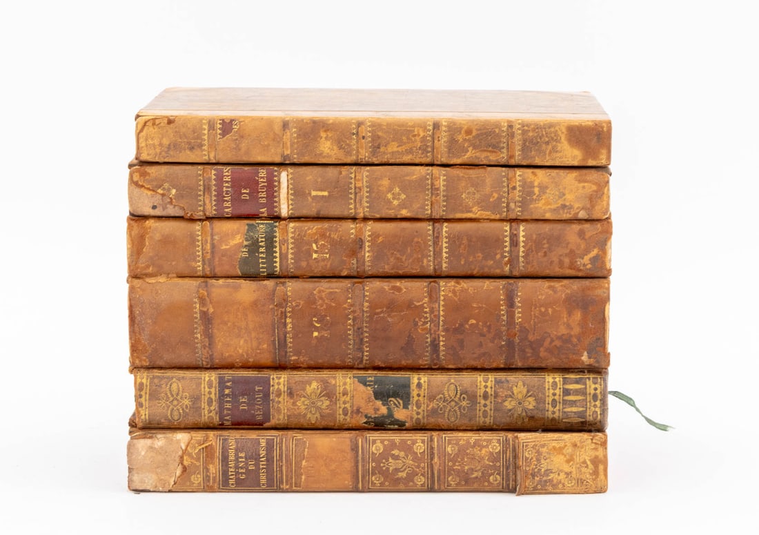 French History and Literature Books, 6 - 2