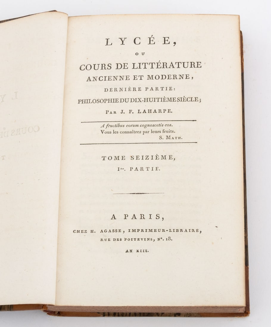 French History and Literature Books, 6 - 8