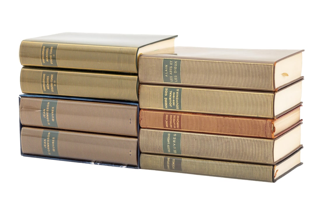 Bibliotheque de la Pleiade Books, 9 (1 of 13)