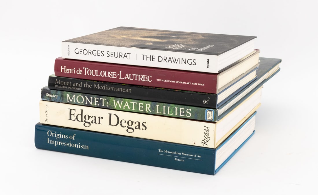 Books on French Artists, 6 - 2