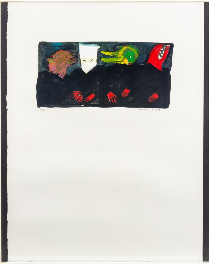 Edith Isaac Rose Four Figures Offset Lithograph (1 of 8)