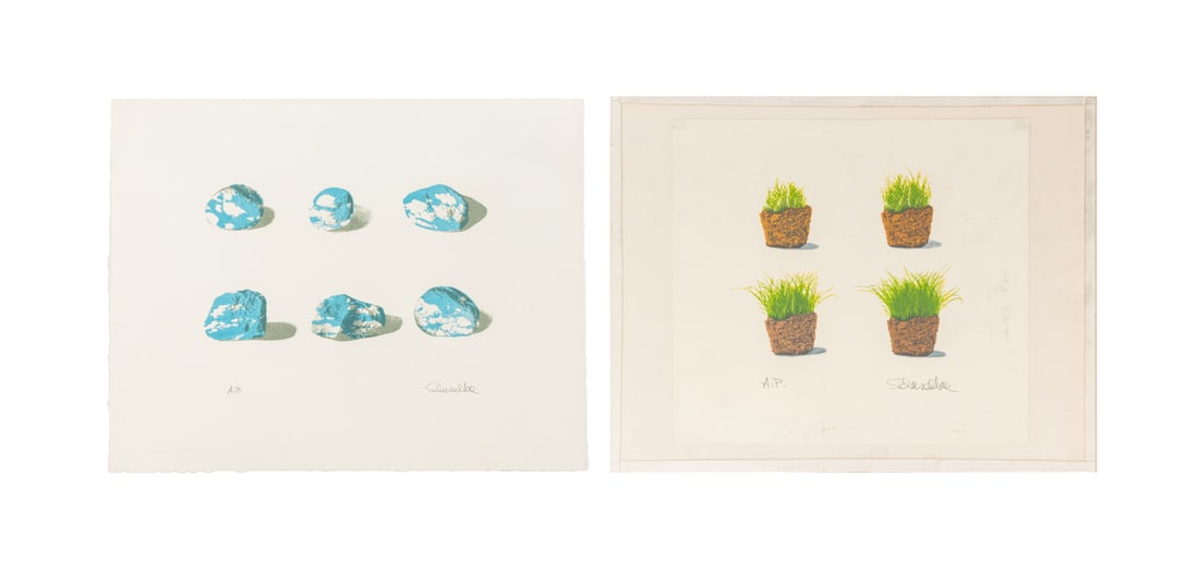 Elfi Schuselka Artist's Proof Silkscreens, 2 (1 of 11)