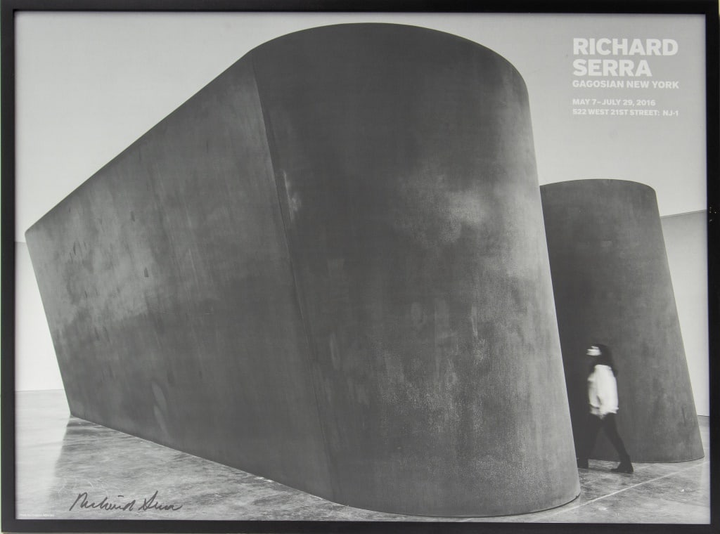 Richard Serra Signed Gagosian Gallery Poster (1 of 5)