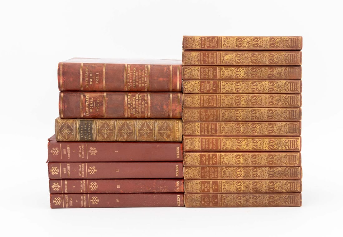 Shakespeare and Robert Browning Books, 19 - 2