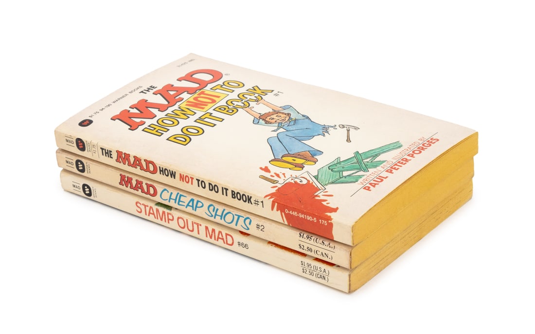 Signed, Etc. "Mad" Magazine Books, 3 (1 of 11)