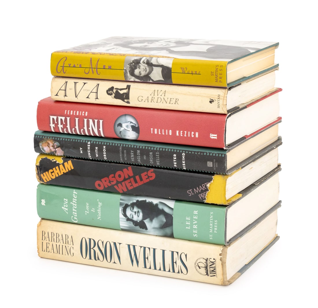 Biographies on Acting and Film Stars, 7: Collection of Seven Biographies on Acting and Film Stars, comprising: "Orson Welles: the Rise and Fall of an American Genius", Higham", "Orson Welles: a Biography", Leaming, Barbara, "My Lunches with
