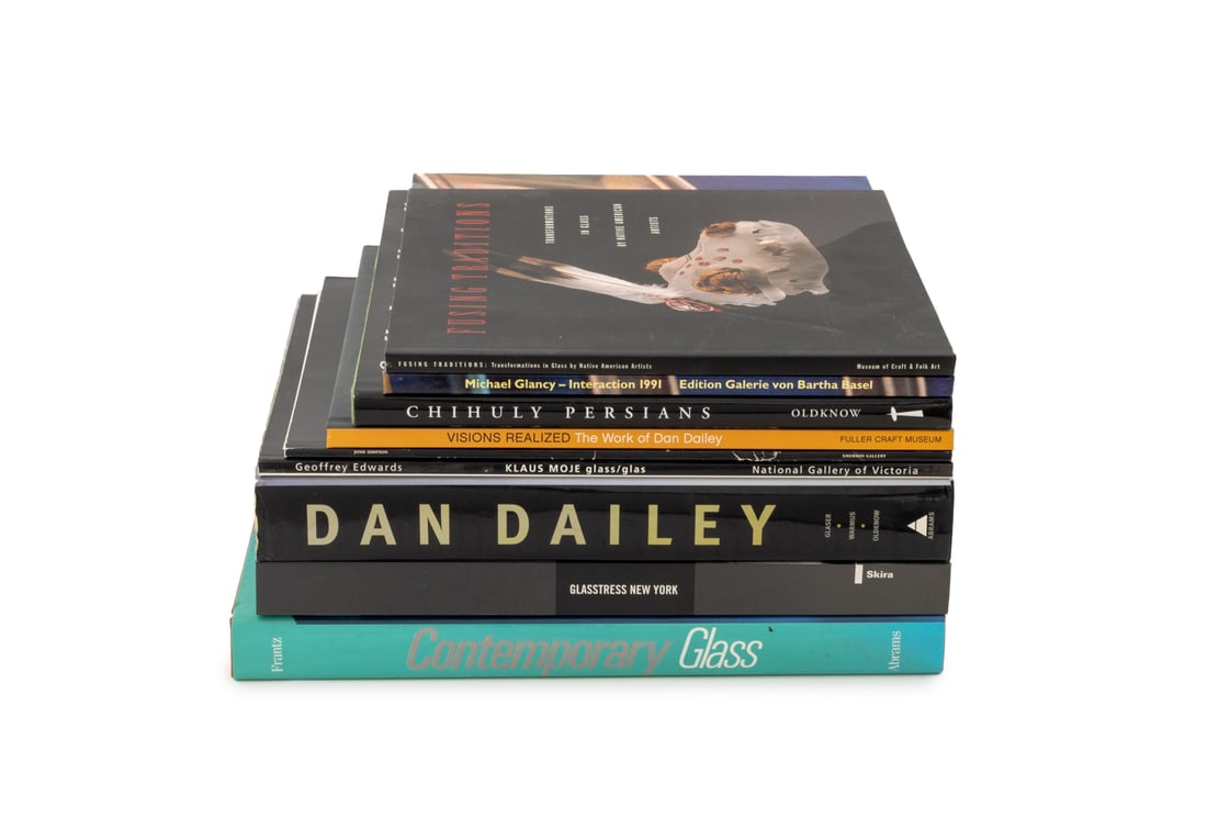 Signed, Etc. Books on Glass Artists, 9 (1 of 18)