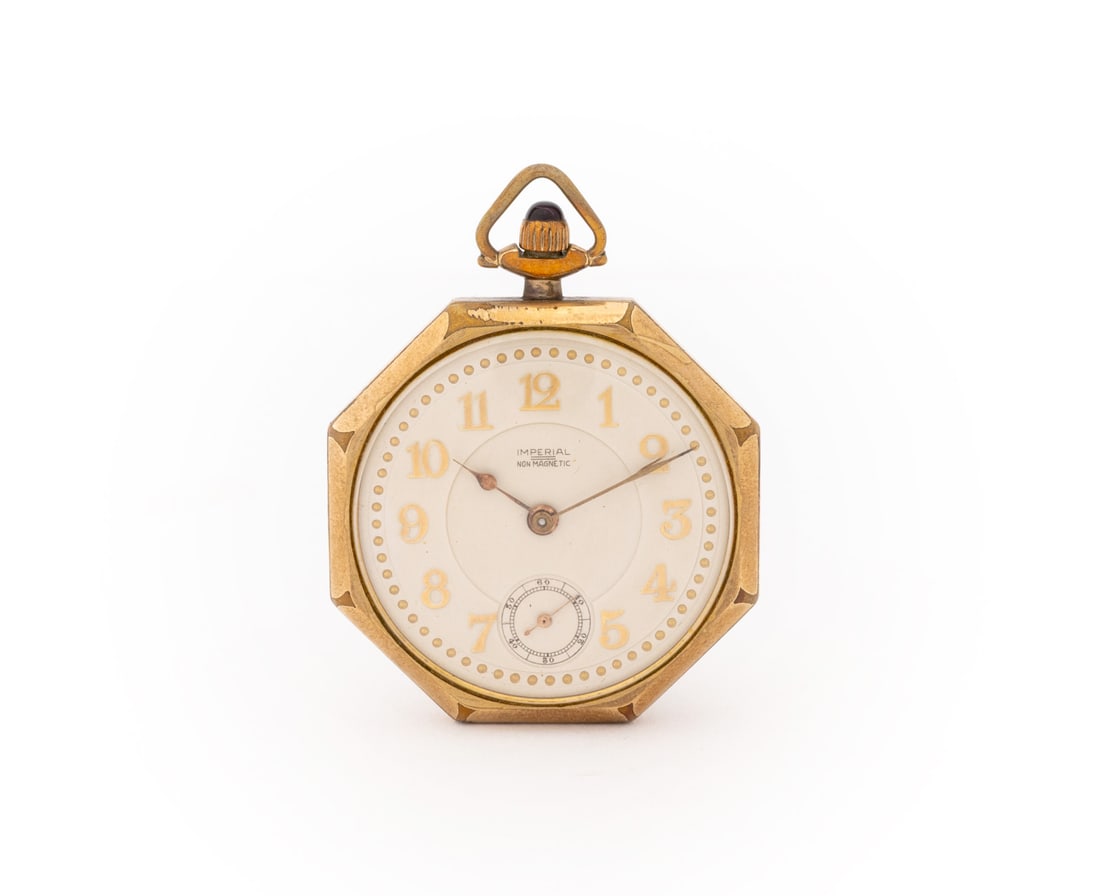 Buren Imperial Gold Filled Pocket Watch (1 of 6)