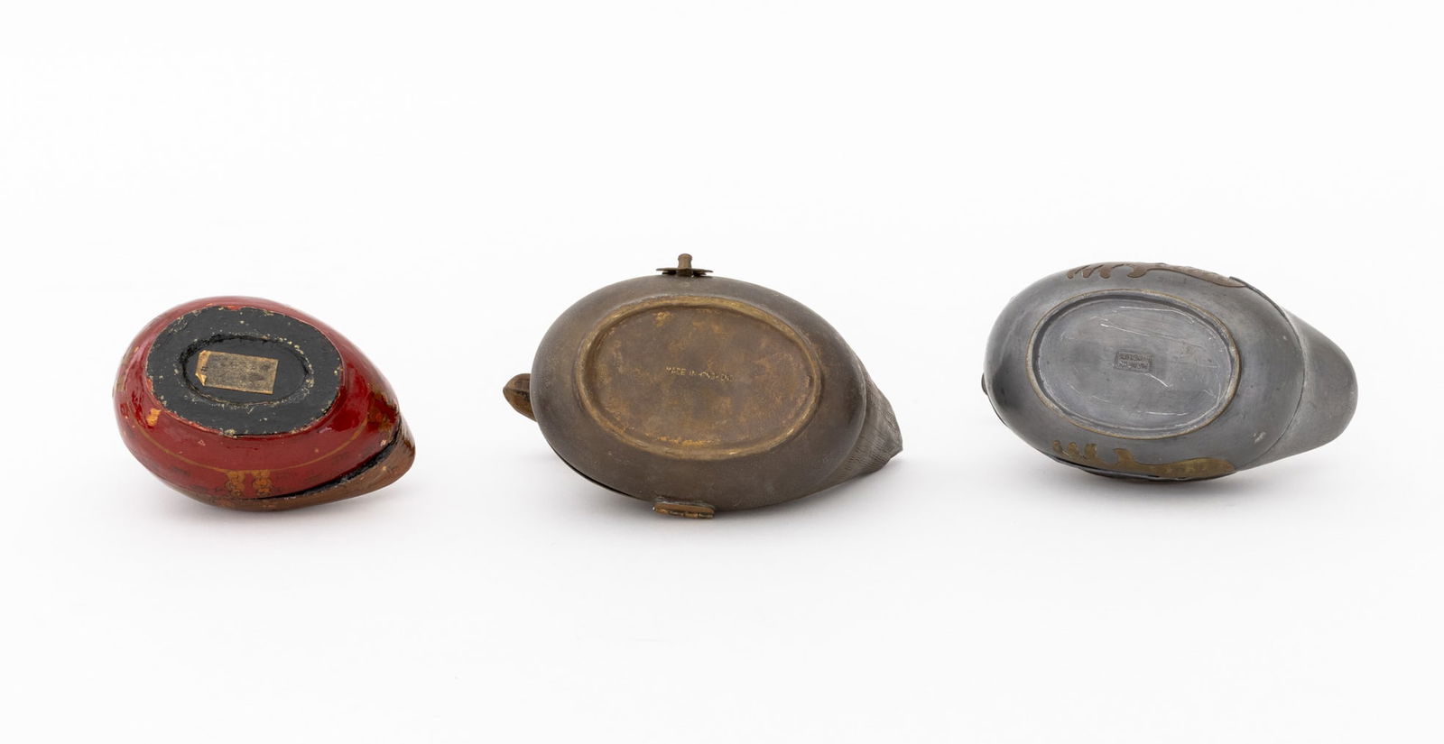 Chinese Duck Form Covered Boxes, 4 - 13