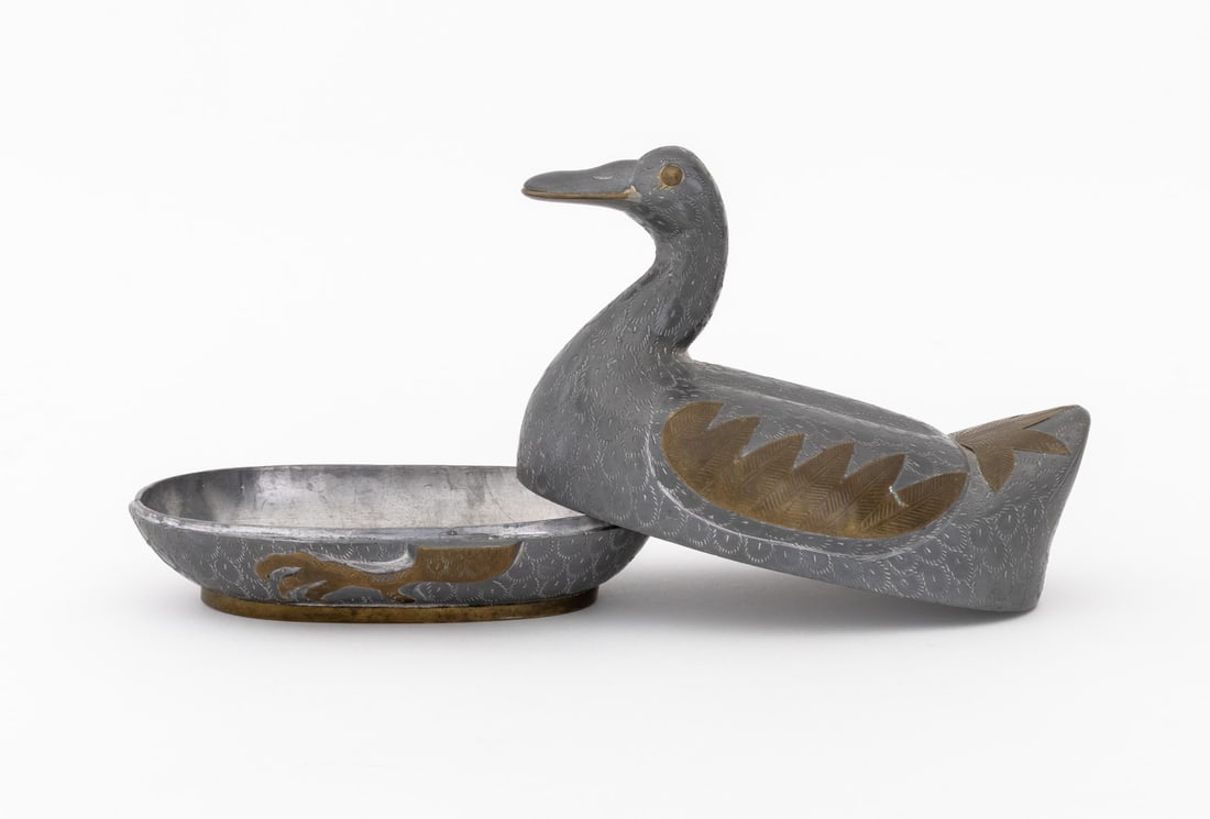 Chinese Duck Form Covered Boxes, 4 - 4