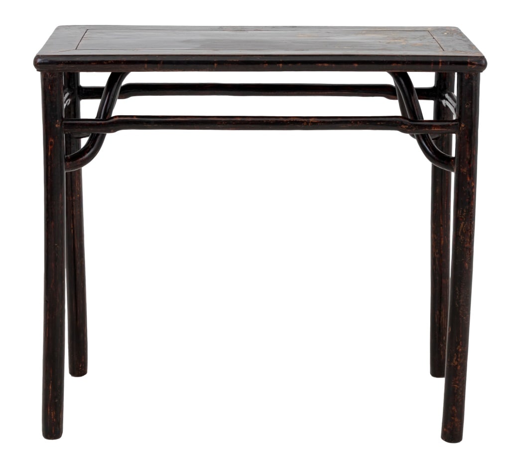 Chinese Black Lacquered Altar Table (1 of 6)