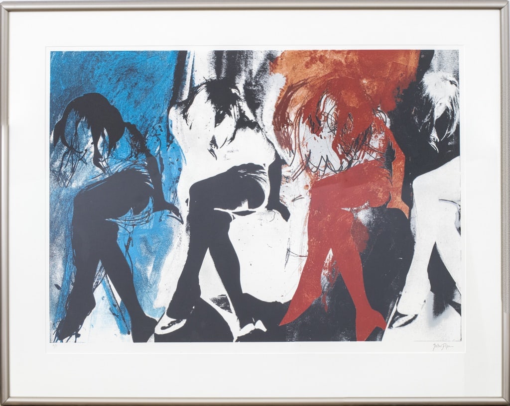 John Piper "Eye & Camera: Blue & Red" Serigraph (1 of 12)