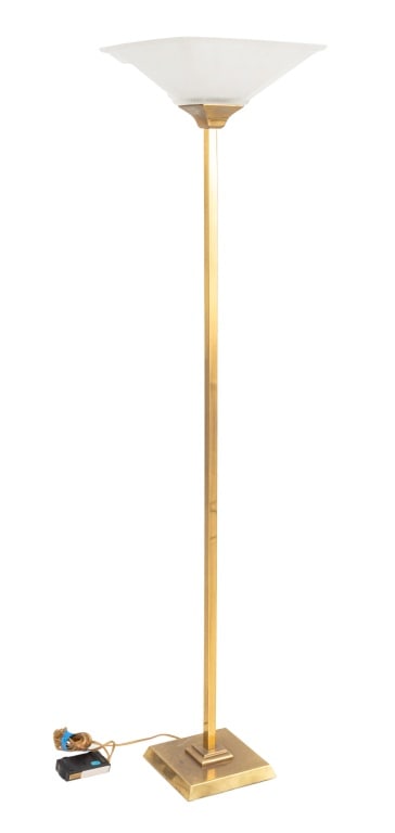 Frederick Cooper Brass Floor Lamp - 3