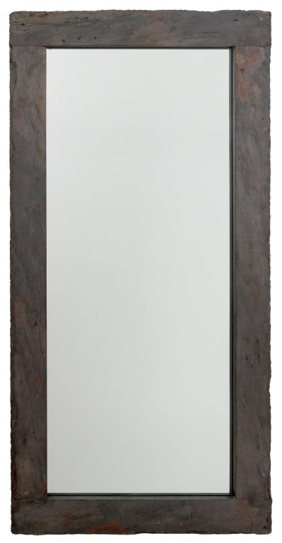 Rustic Slate Framed Full-Length Mirror (1 of 5)
