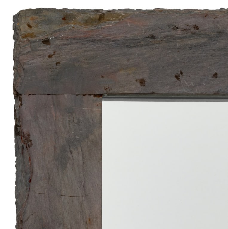 Rustic Slate Framed Full-Length Mirror - 2