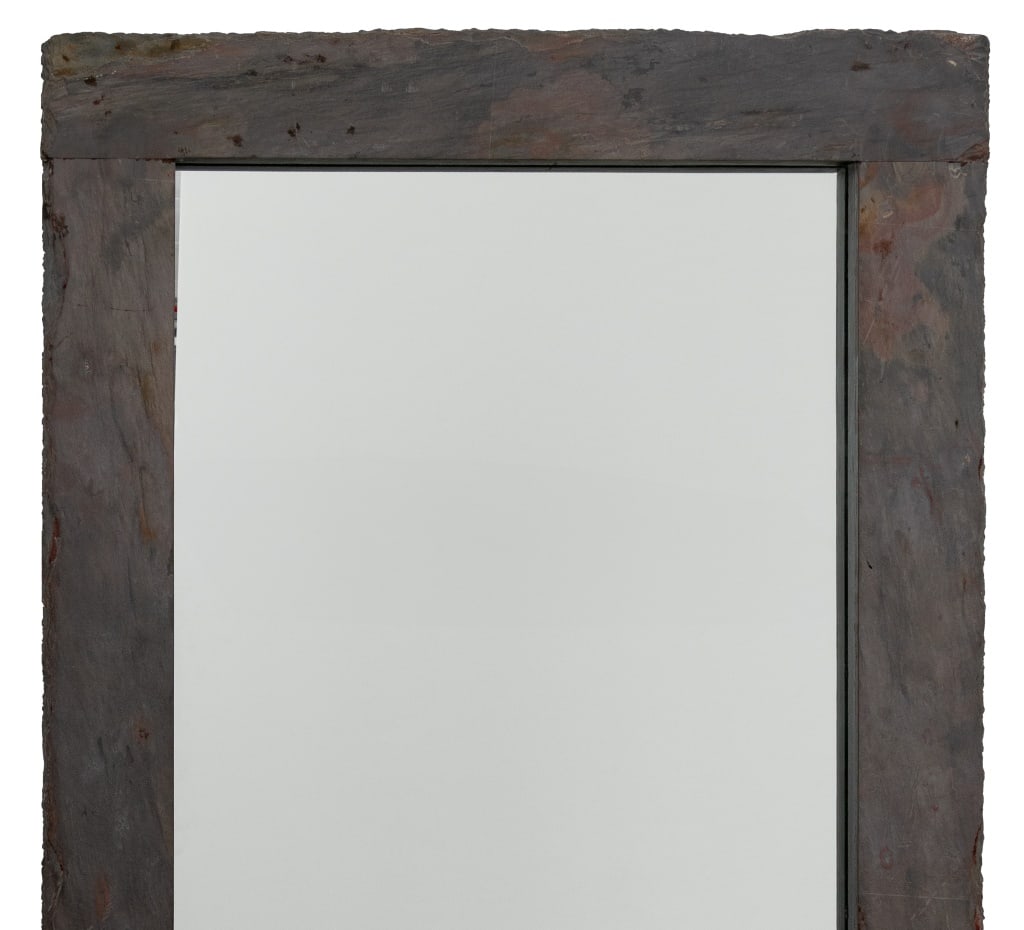 Rustic Slate Framed Full-Length Mirror - 4