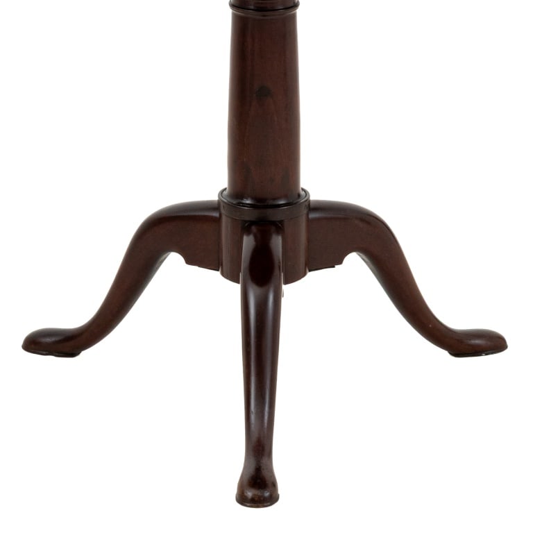 George III Style Mahogany Tripod Table - 4