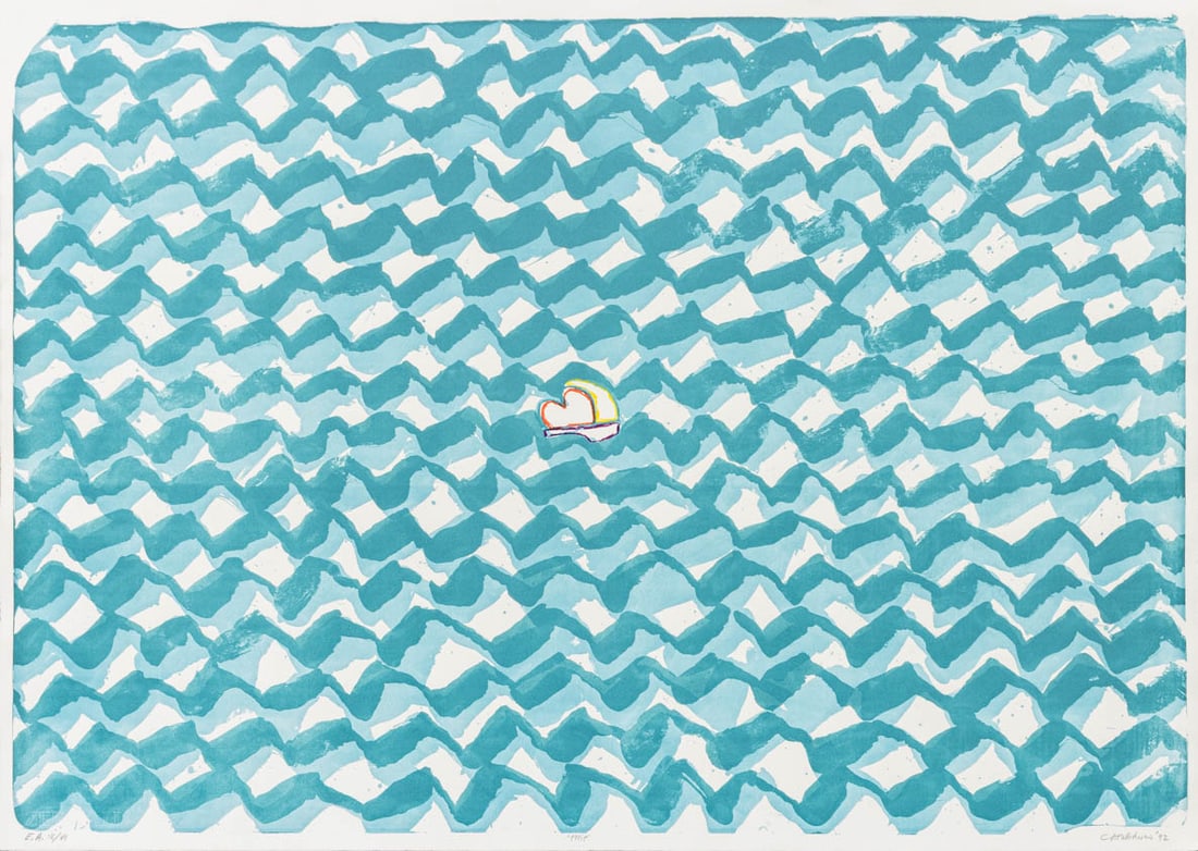 Domenick Capobianco "Trip" Lithograph, 1992 (1 of 7)