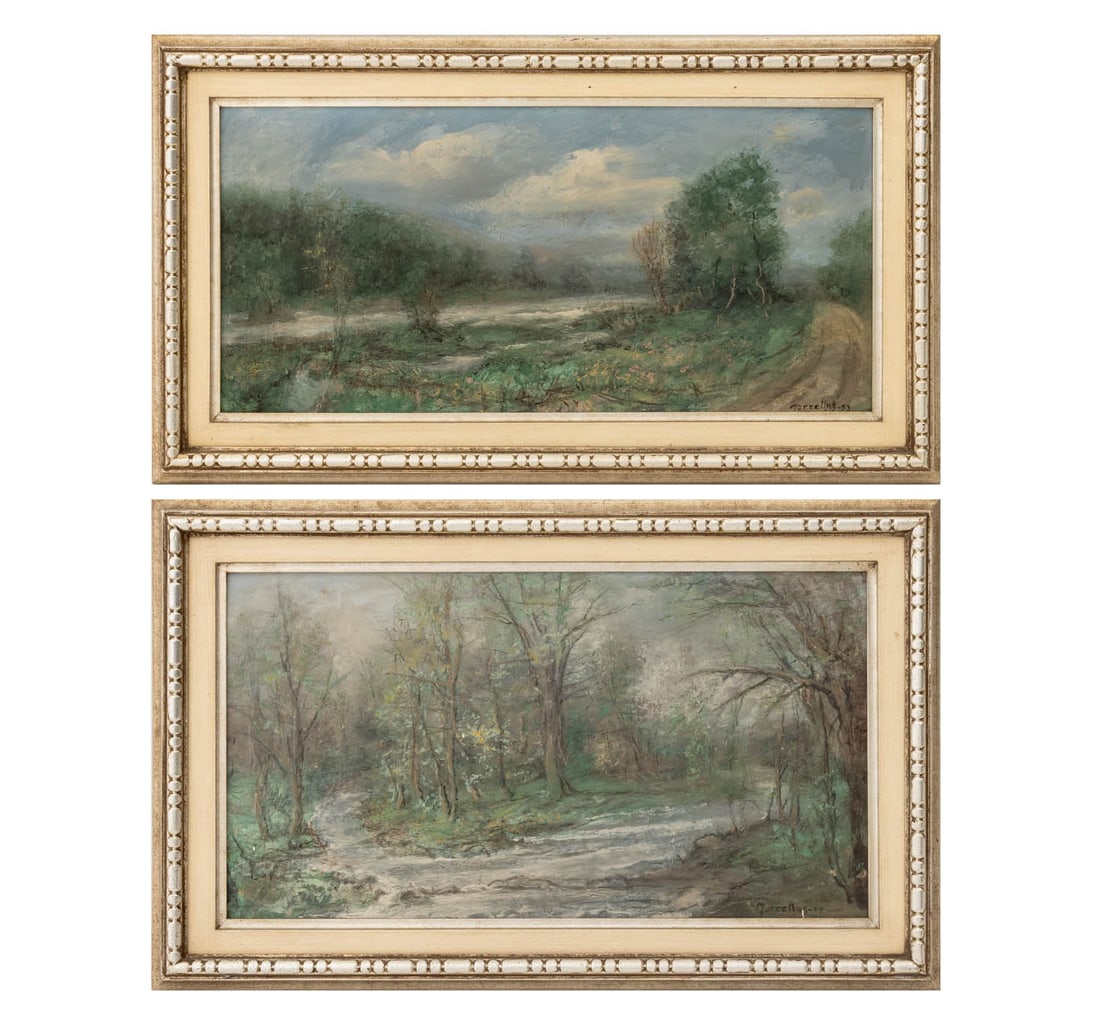 Henry Marcellus Landscape Scene Oils, 2 (1 of 13)