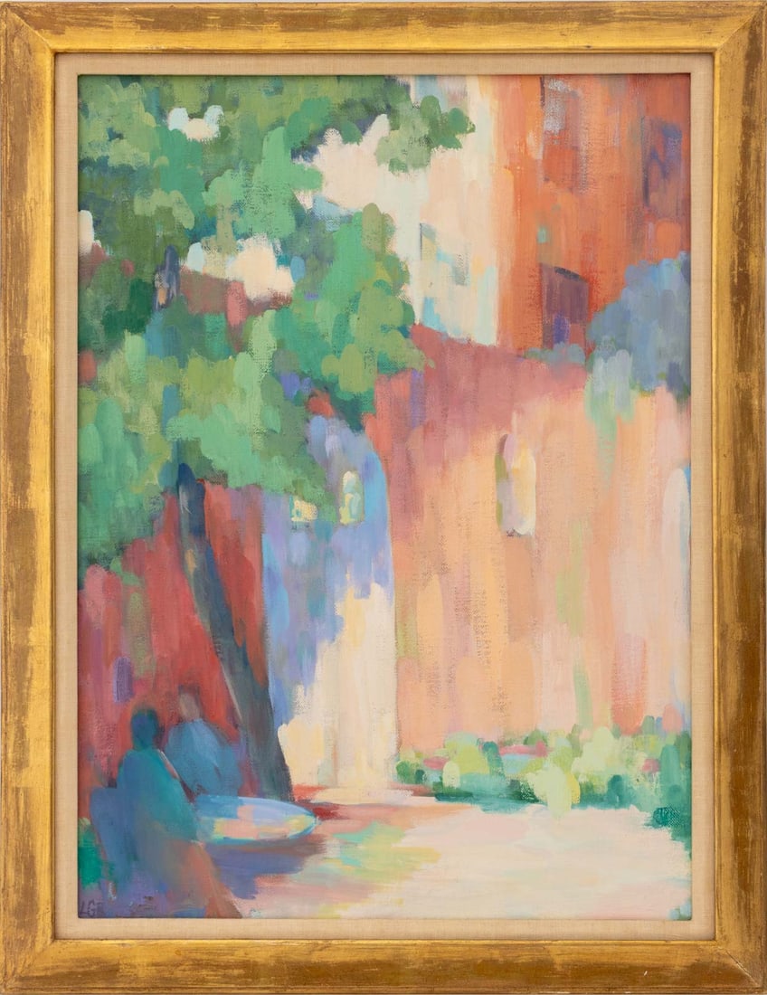 Louise Rogers "24th Street Garden" Oil on Canvas (1 of 7)