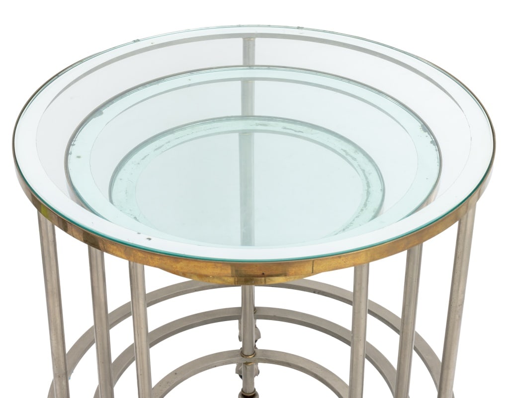 Mid-Century Modern Chrome Nesting Tables, 3 - 3