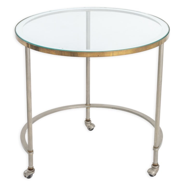 Mid-Century Modern Chrome Nesting Tables, 3 - 6