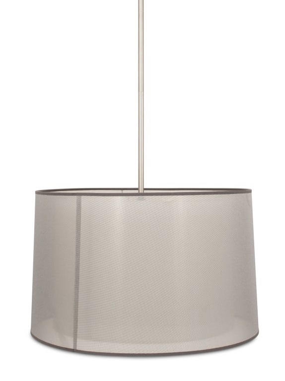 Modern Double Wall Drum Pendant Lamp (1 of 4)