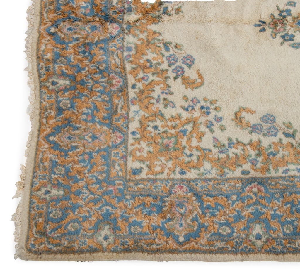 Kerman Wool Rug, 7' 9" x 4' 10" - 4