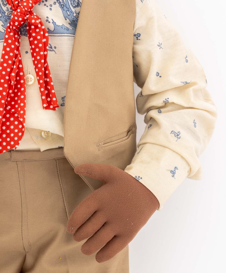 Folk Art "Meigs" Hand-Sewn Doll - 3