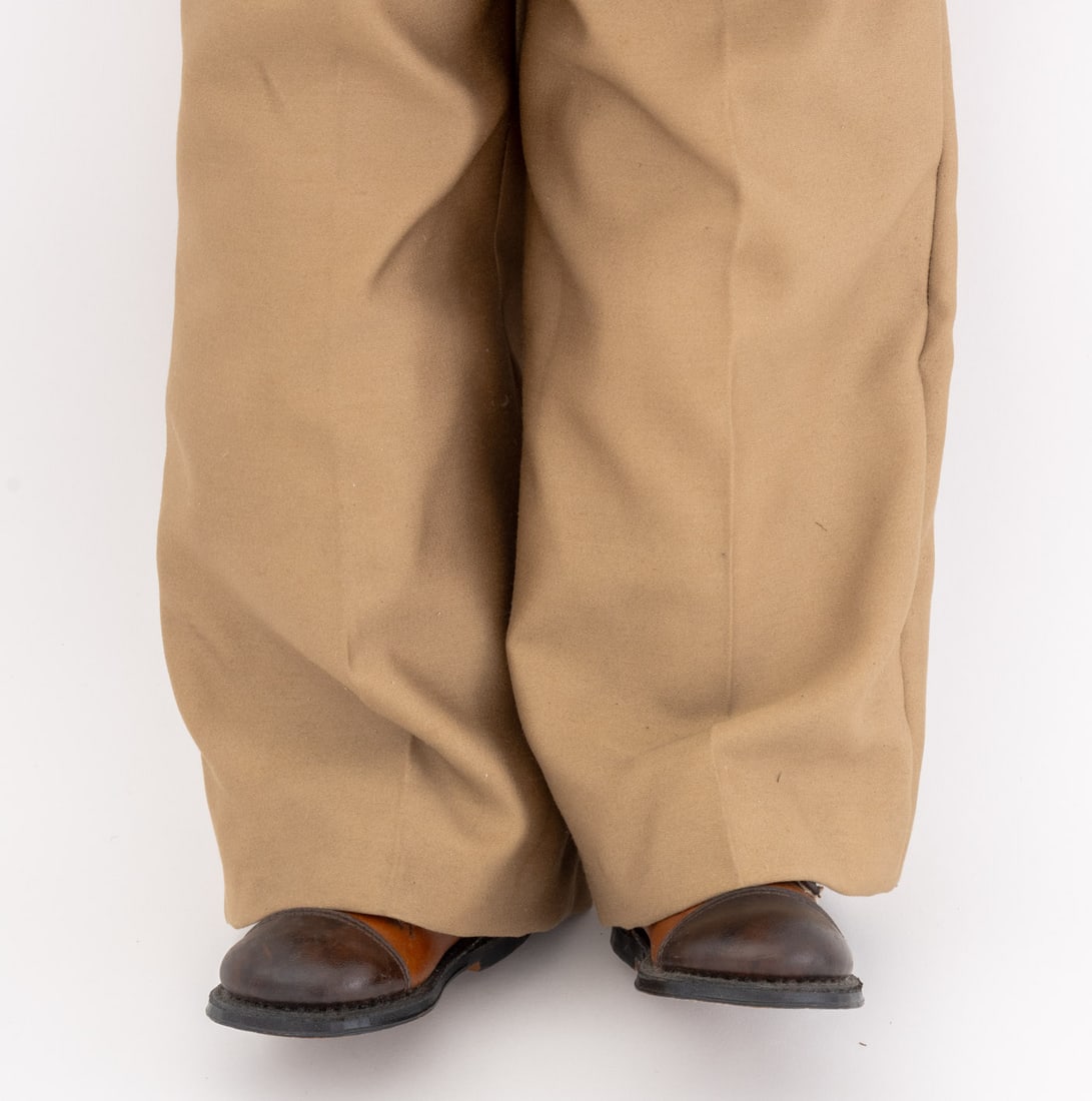 Folk Art "Meigs" Hand-Sewn Doll - 4