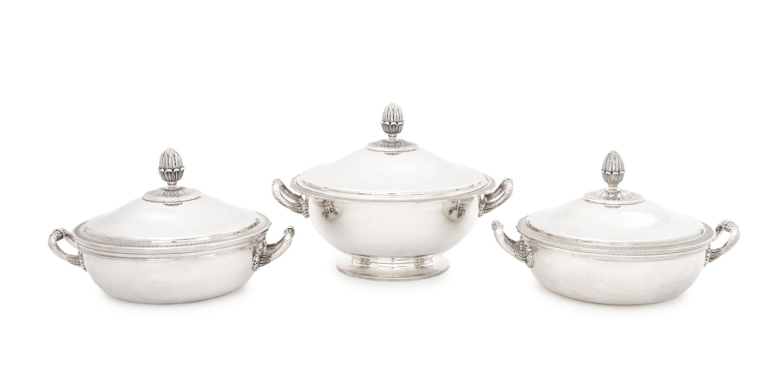 Christofle "Malmaison" Covered Serving Dishes, 3 (1 of 15)