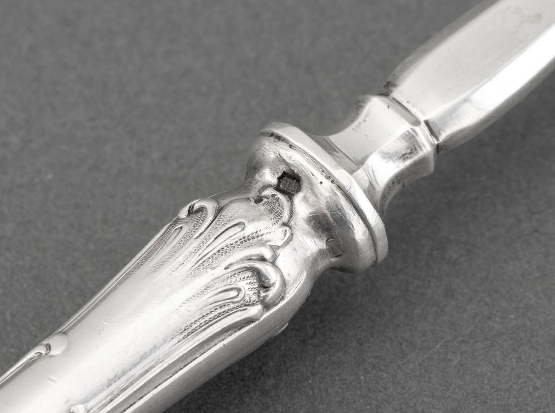 Russian Silver Serving Flatware, 9 Pcs. - 7