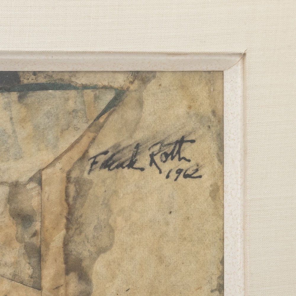 Frank Roth Untitled Mixed Media Collage, 1962 - 5