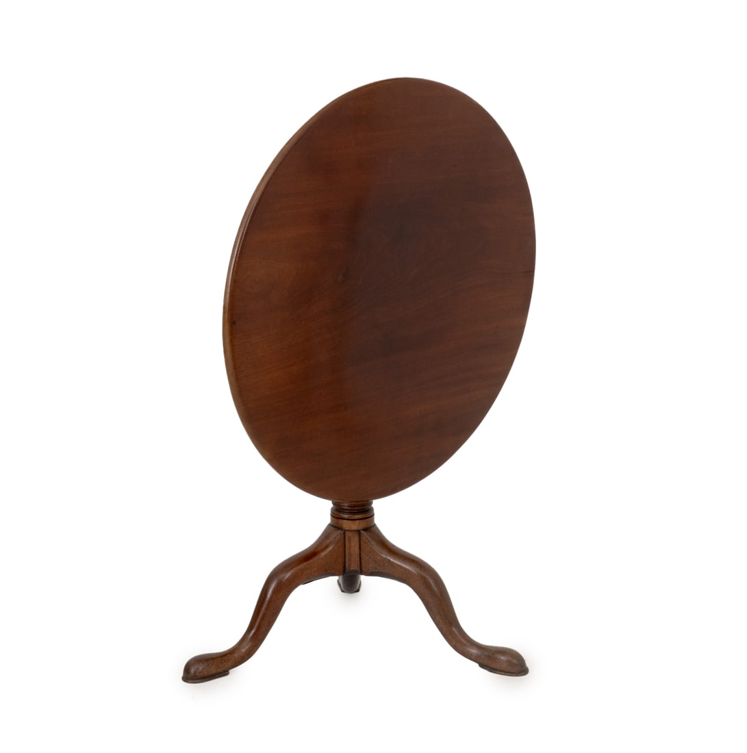 George III Mahogany Tilt-Top Tripod Table (1 of 8)