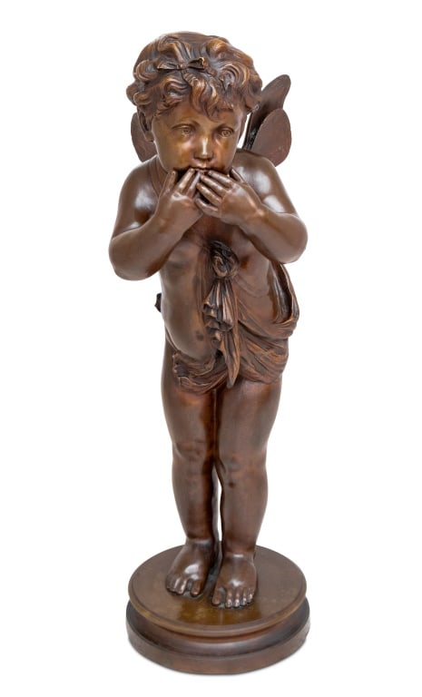 Victor Rousseau "Cupid" Patinated Bronze (1 of 5)