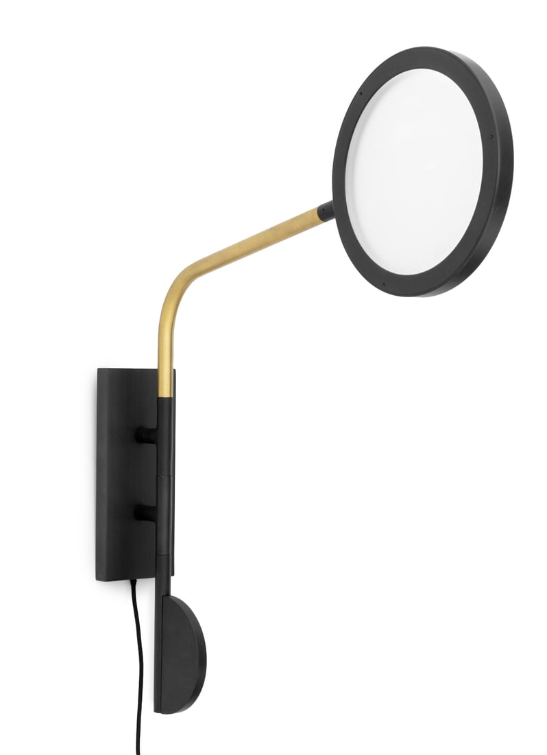 Discus Adjustable Wall Sconces, Pair - 7