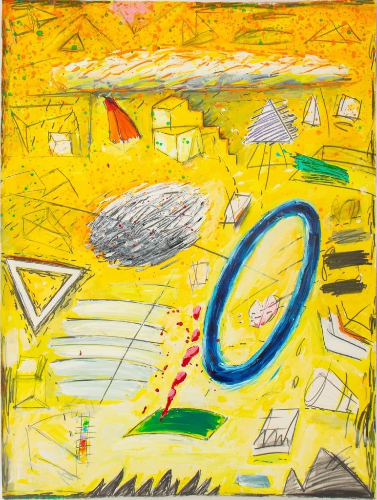 Elfi Schuselka Surrealist Composition Mixed Media (1 of 7)