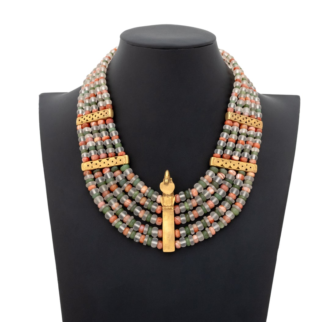 Pre-Columbian Style Sinu Tumbaga Toucan Necklace (1 of 5)