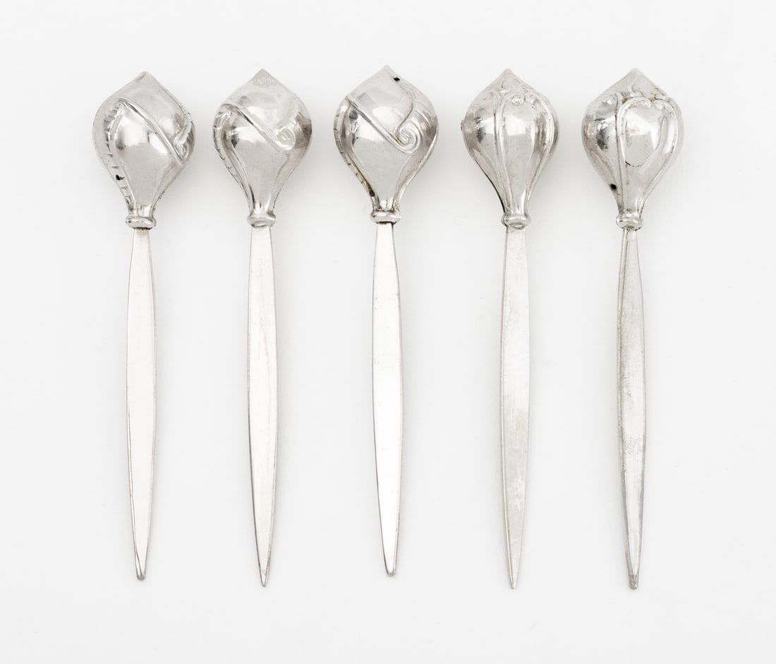 Sterling Silver Cocktail Picks, 27 - 6